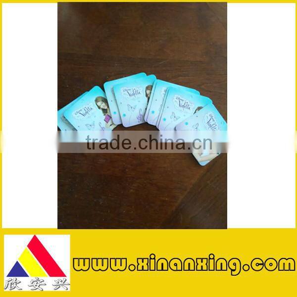 square fancy hang tag made in china