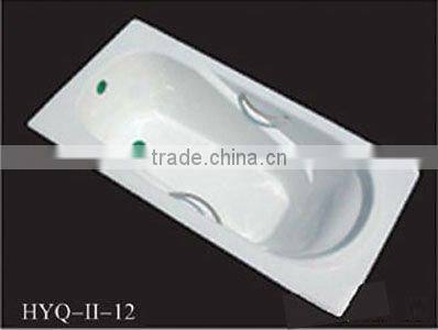supply cast iron drop-in bathtub HYQ-II-12