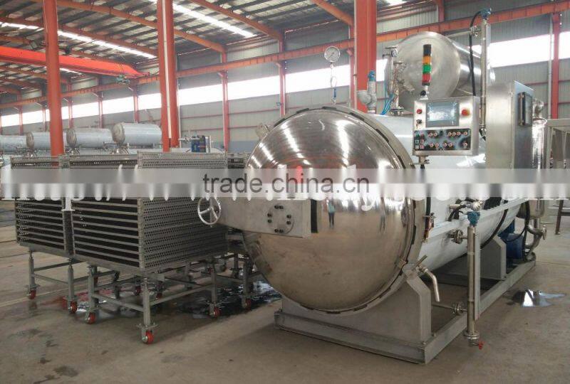 Chicken Meat processing Retort Sterilizer