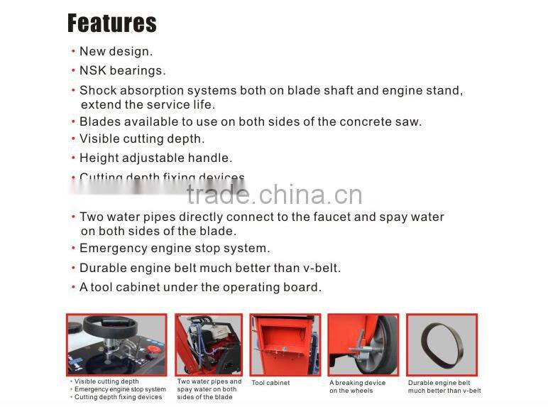 Low price for portable electric concrete cutting saws