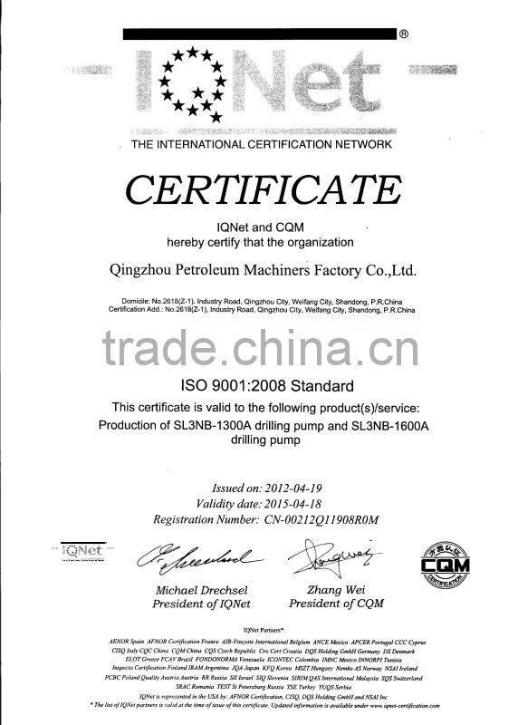 mud pump for drilling