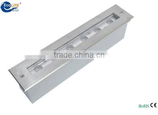 2016 newest linear shape stainless steel 4000k IP68 led underwater light