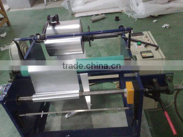 Small Roll Aluminium Foil Embosing Press Machine