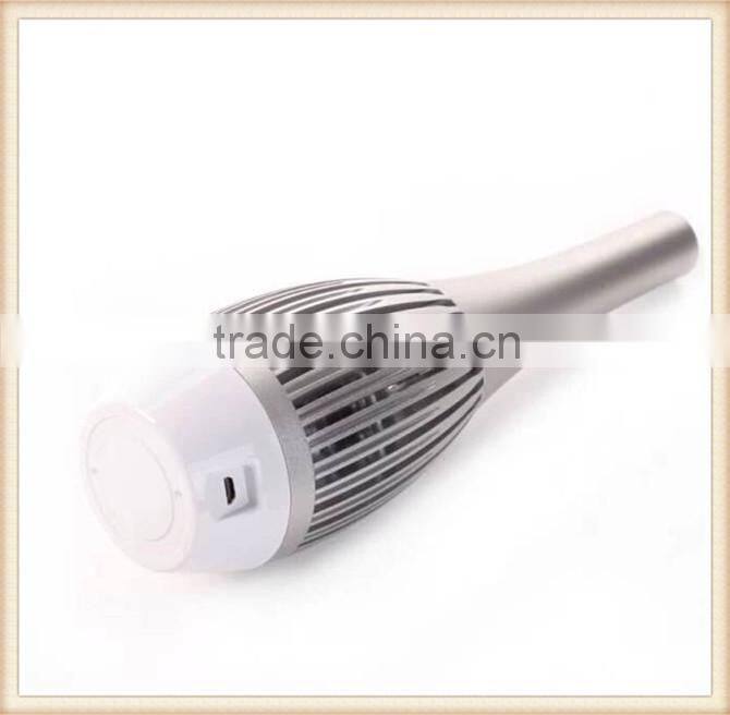 mini portable LED Light flower vase bluetooth Speakers for computers and mobile phones
