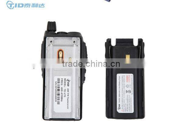 TD-V70 long distance walkie talkie with Squelch Tail Elimination function
