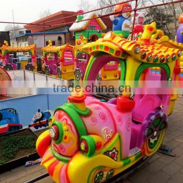 Best quality antique animal design amusement electric trains