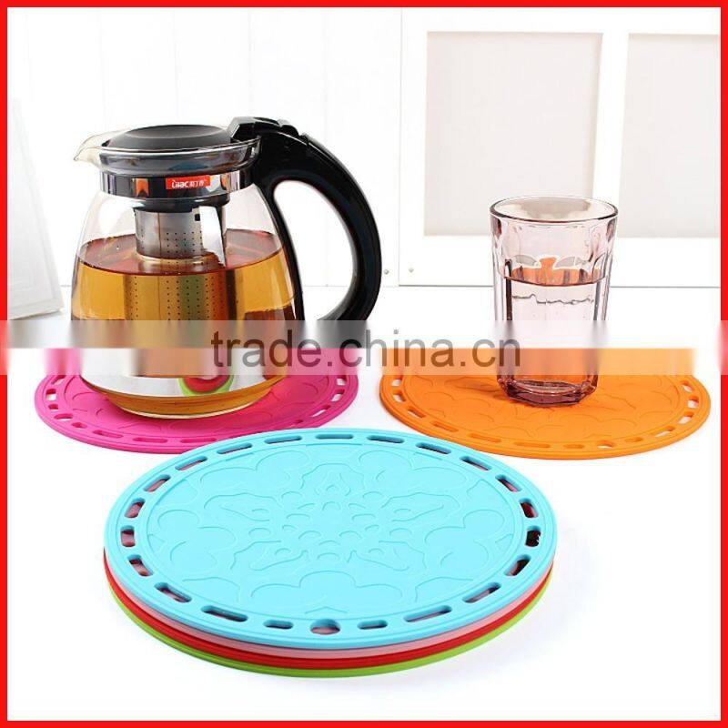 Fashion Silicone Cup Mat Silicone Cup Coaster Set