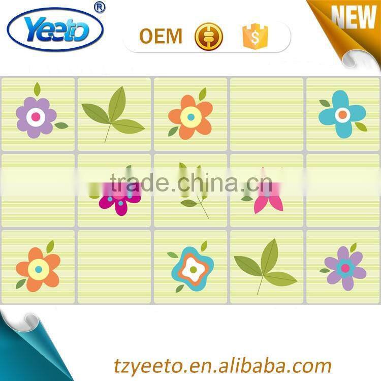 Beautiful New Arrival Kitchen Use PET+Aluminum Anti Oil Sticker