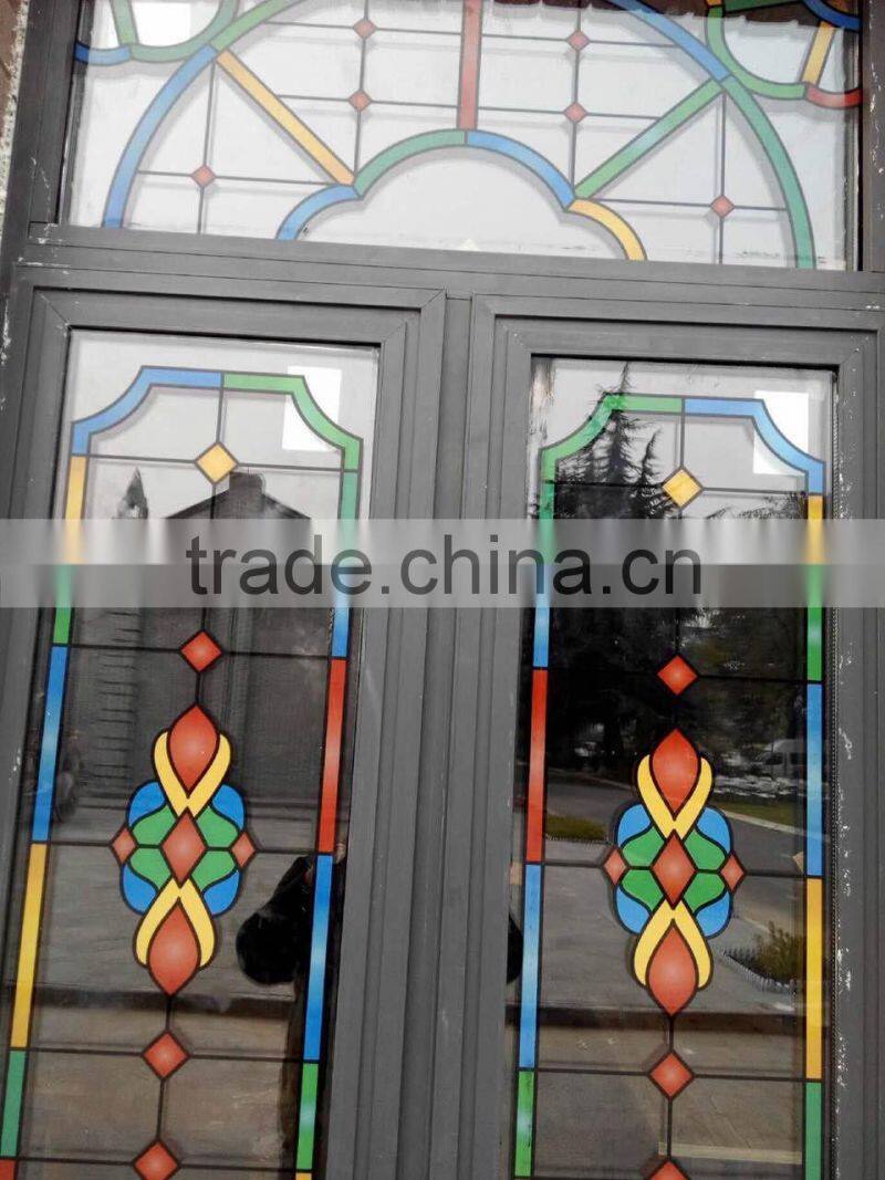 Silkscreen printing glass, special matched ink decorative glass, ceramic fritted glass facade, laminated safety glass
