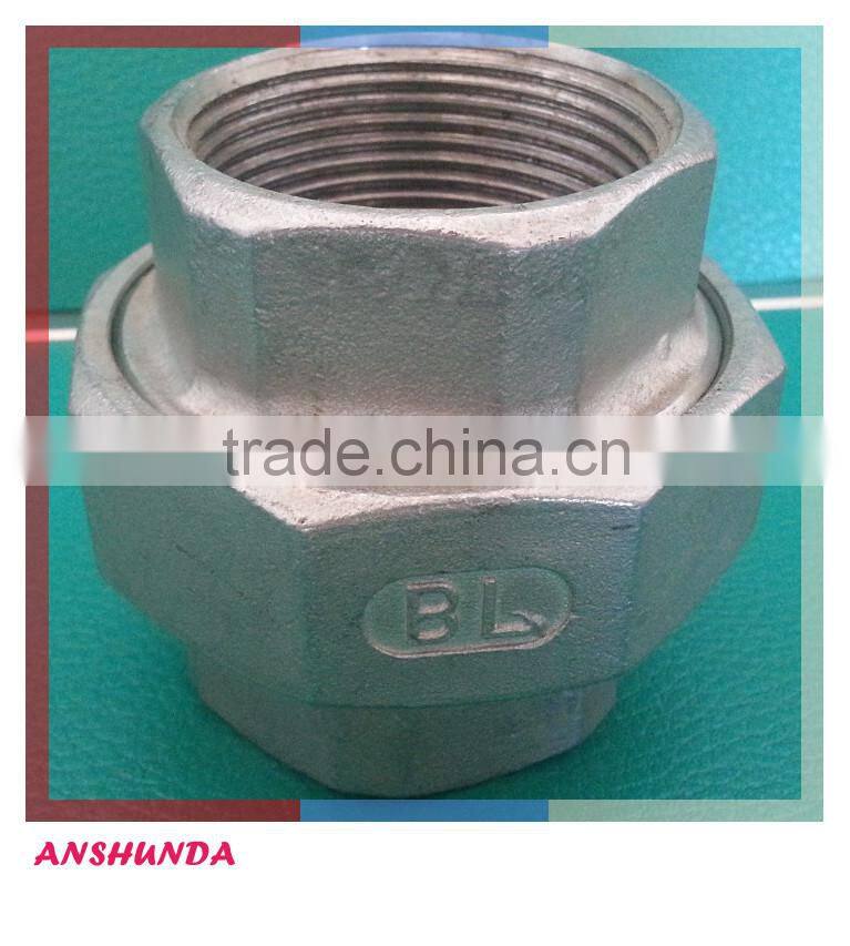 304 316 STAINLESS STEEL UNION 1/8"-4"