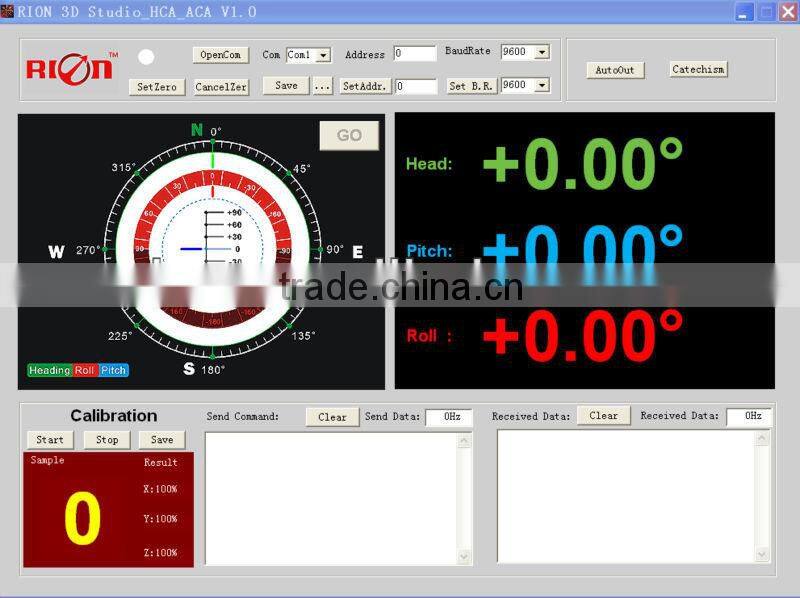 Electronic 3D Azimuth Heading Sensor Compass Price