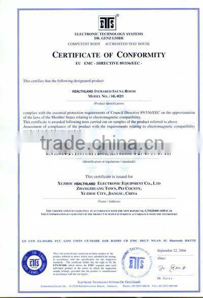 5 Person sauna cabin steam shower one person portable steam sauna room HL-500SN