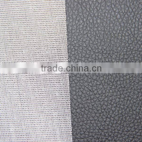 Embossed PVC leatherette material for car seat cover and sofa usage