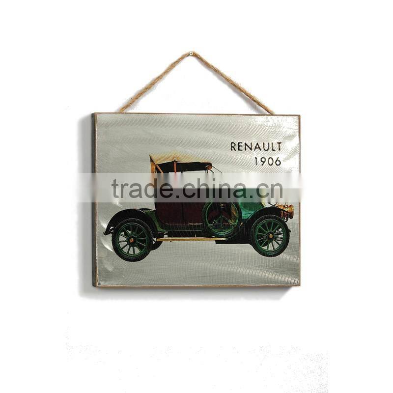Cheap Wholesale Shabby Chi MDF Aluminum Wall Printing