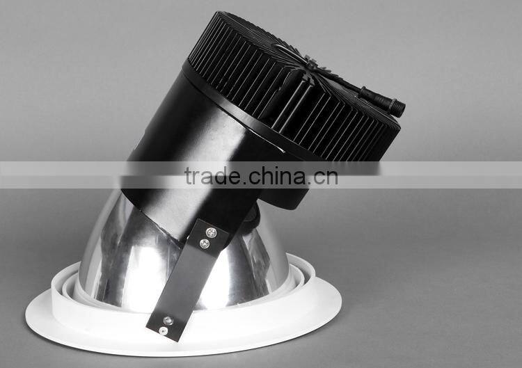 10W 20W 30W 40W 50W High Power COB LED Downlight With Wall Wash Effect