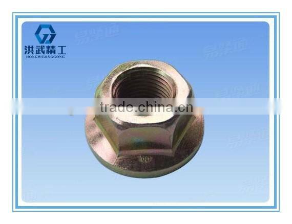 China Hexagon nuts with flange