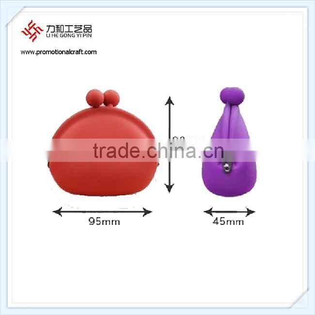 animal Waterproof rubber silicon coin purse