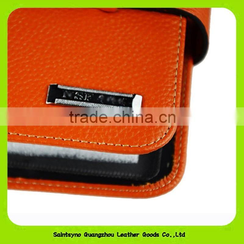1505 Wholesale new product leather cd case wallet
