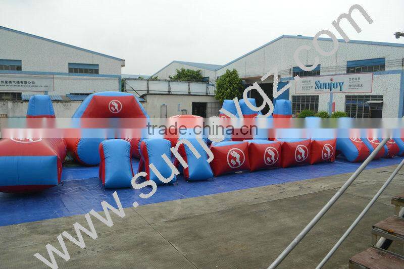 X treme paint ball game inflatable army paintball bunker speedball