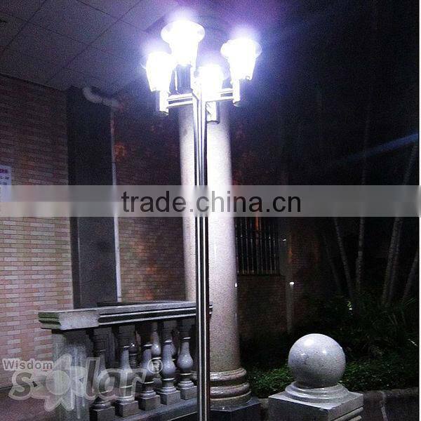 led solar garden light solar post light high pole solar light