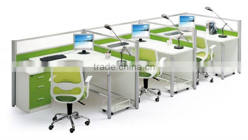 Modern design square office workstation divider office furniture partition