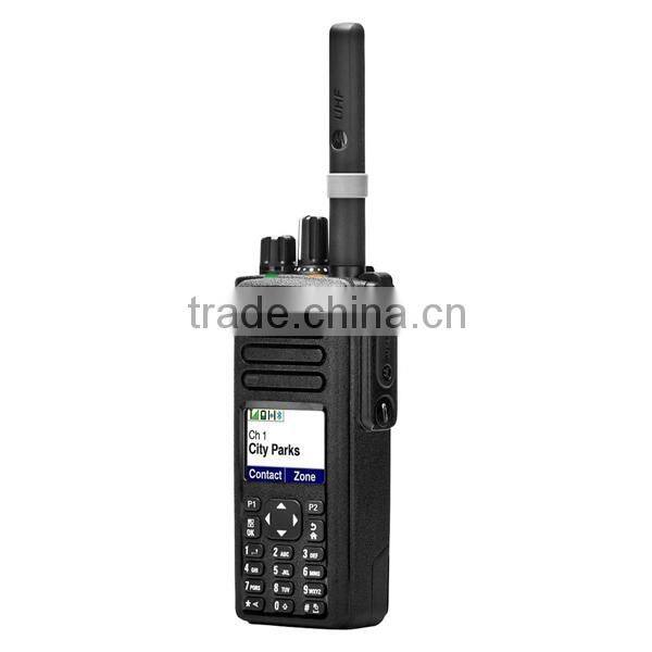 DP4800 long distance walkie talkie with Colorful screen two way radio