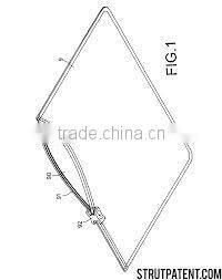 slider zipper bag/huakuai bag/pouch with slider zipper