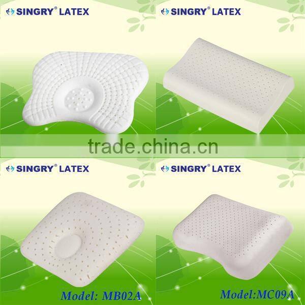 Soft 100% natural high quality latex pillows for female
