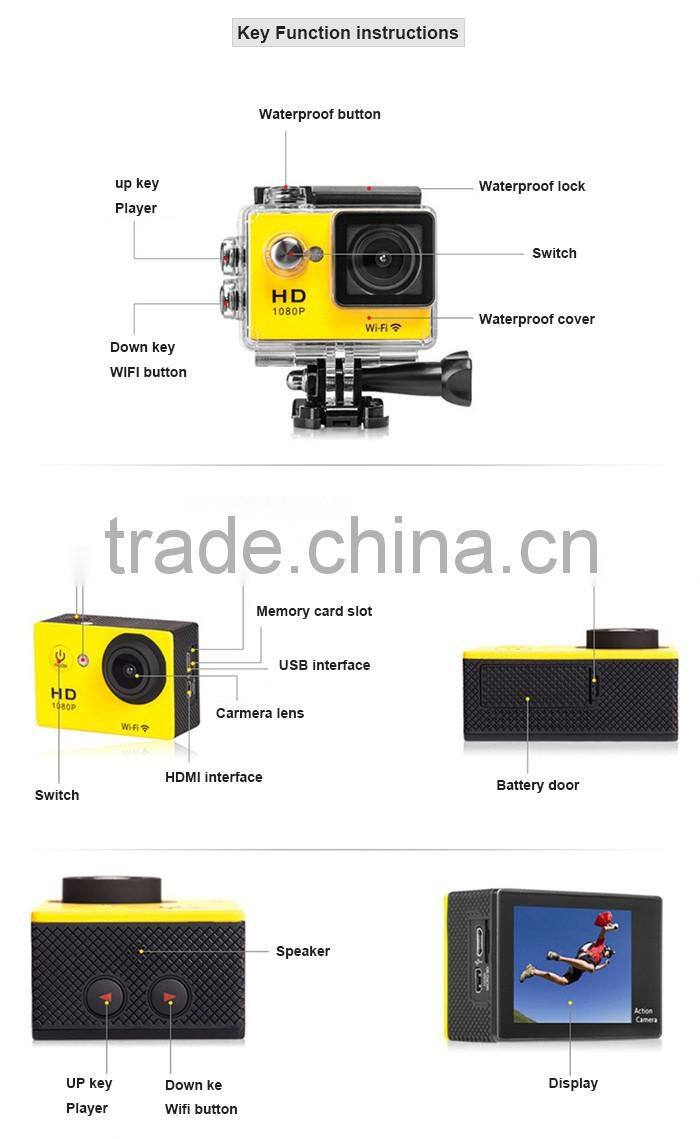 G2 4k ultra hd action camera underwater video camera