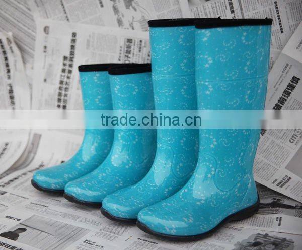 ladies rubber rain boots