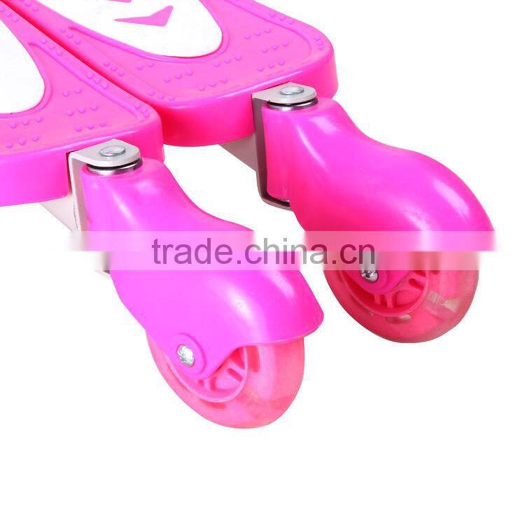 Four wheel dual pedal children kick scooter,Kids foot scooter,Child mini scooter with high quality