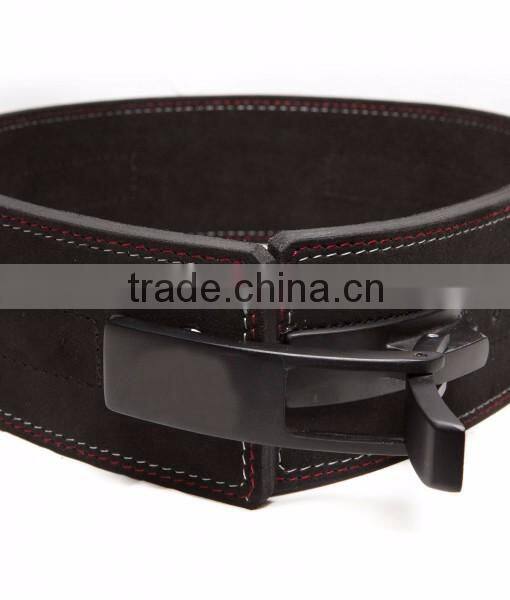 Weightlifting lever belt