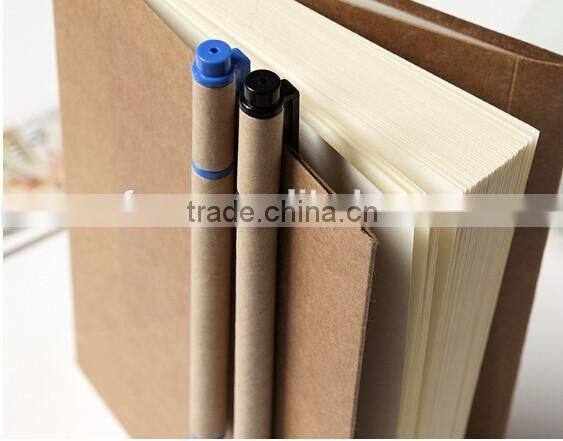 Good design kraft paper black blue neutral gel ink rollerball pen
