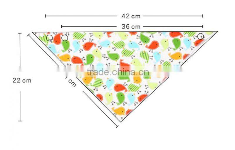 Newest Design Christmas gift Cotton Baby Bandana Bib