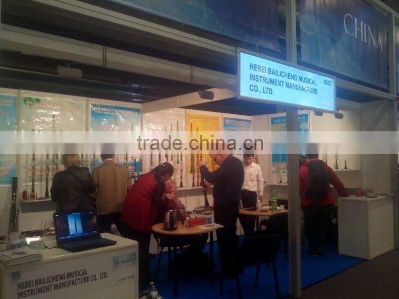 composite wood body cupronickle keys with silver plated semi automatic children type B oboe