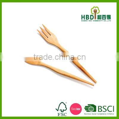 Hot selling multifunctional mini bamboo spoon with long handle
