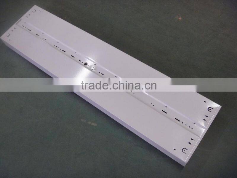 1200x300mm grille lamp lighting fixture with prismatic cover