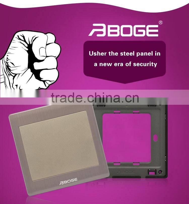 blank plate with golden color