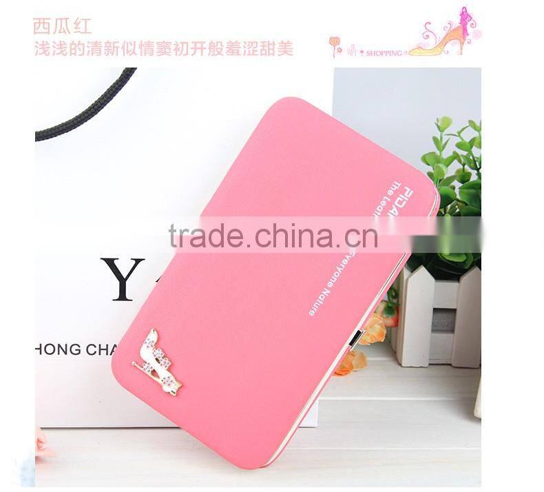 fashion Lady Purse beallerry metal frame wallet