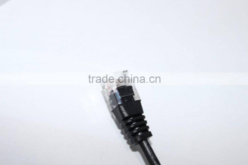 PVC cable DB 9m to Rj11 wire hareness for PC connector