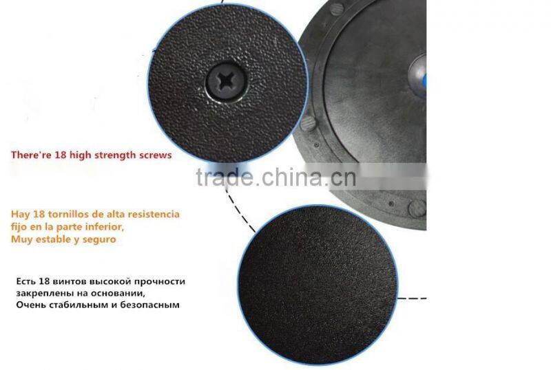 Yoga Fitness Ball Balance Trainer Balancing Ball Half With Resistance Band Inflator Pump Gym Trainer Ball