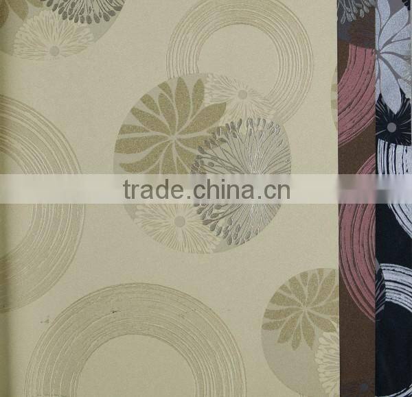 new design 3d pvc wallpaper with high quality