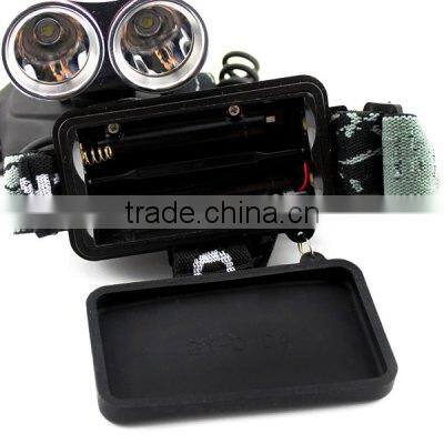 Promotions power led headlamp 2 led headlamp for hunting