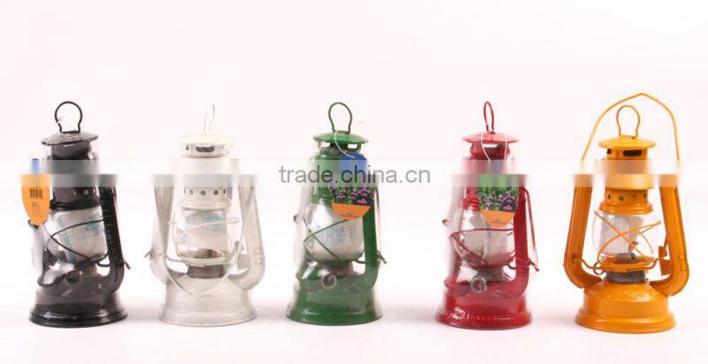 garden glass lamp bottle