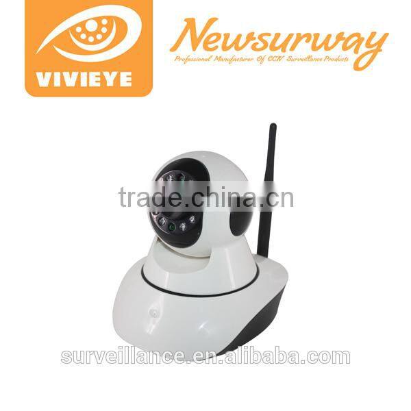 ip wireless security camera P2P 720P HD Resolution 1MP PTZ Mini Robot Ball Wifi IP Camera With Inbuilt TF Card Slot
