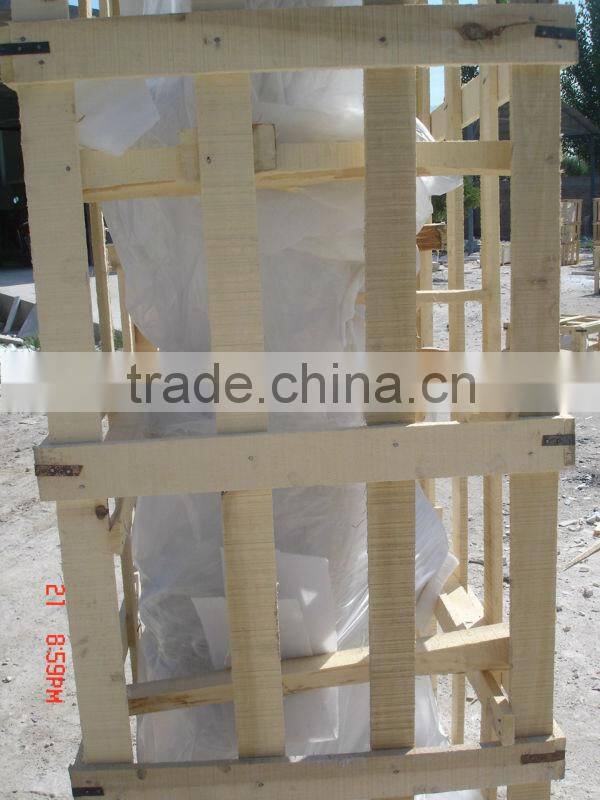 white jade marble statue
