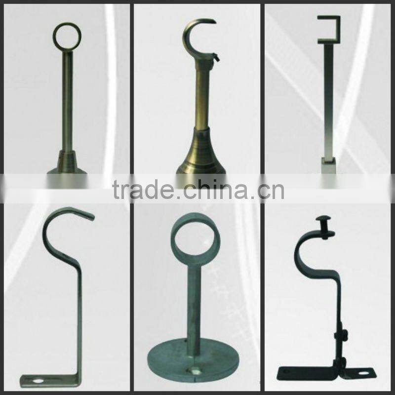 13/8 inch Single Wood Curtain Rail Brackets