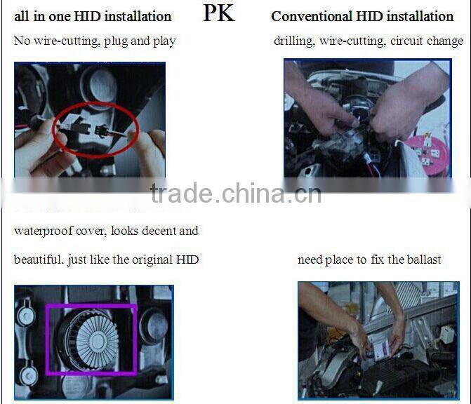 For skoda octavia hid xenon headlight Conversion kits hid xenon kit hella2 for Nissan Tiida