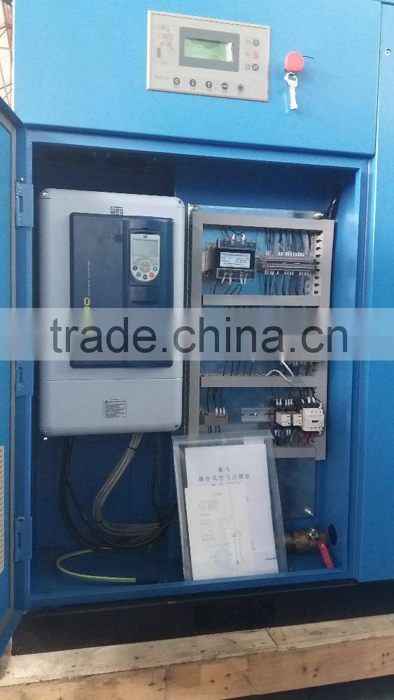 Advanced Cheap Variable Frequency Screw Air Compressor 37kw/50hp