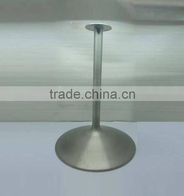 Custom wrought iron table bases unique black cast iron table base